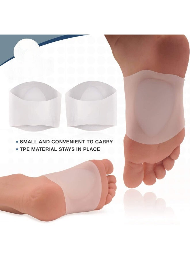 دعامة قوس القدم من السيليكون الطبي – تصميم مريح لتخفيف الألم وتحسين المشي - Image 2